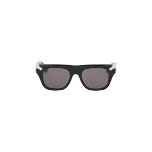 Punk Rivet Square Sunglasses in Black/Smoke ALEXANDER MCQUEEN JOHN JULIA.