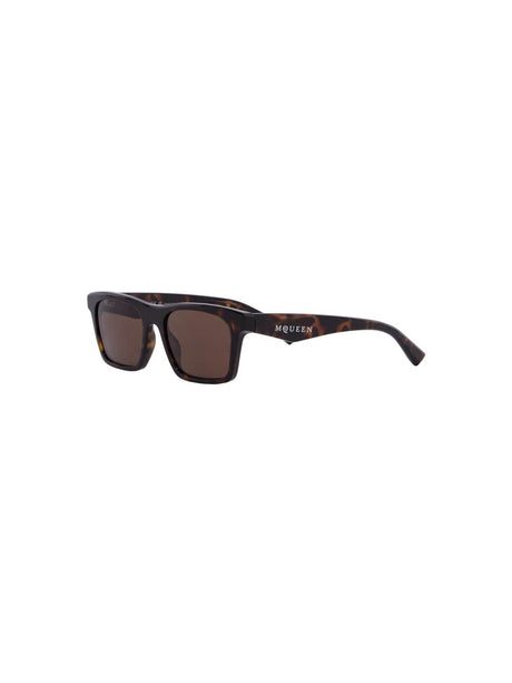 Rectangular Tortoiseshell Sunglasses