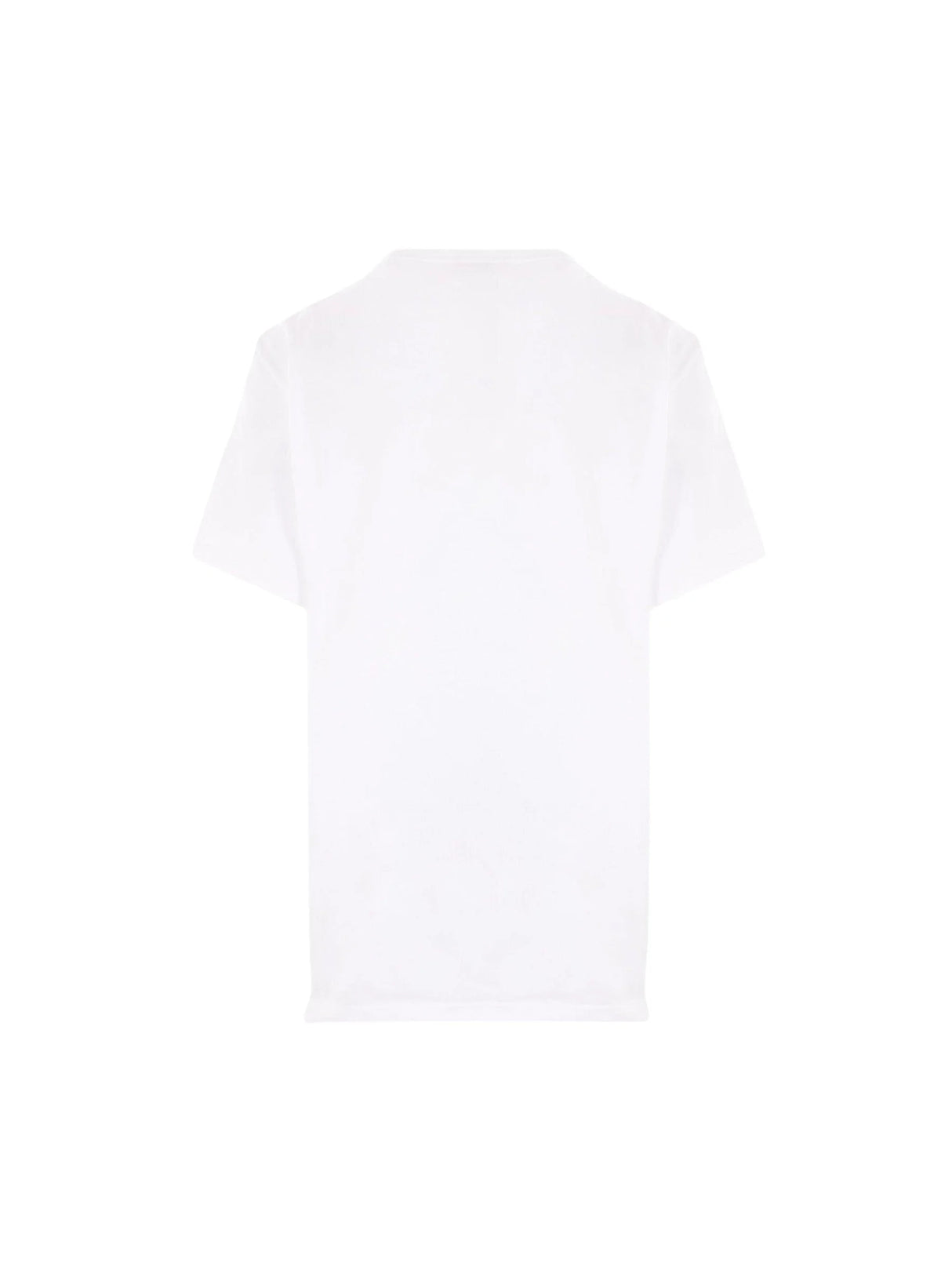 Reflected Logo Printed T-shirt-ALEXANDER MCQUEEN-JOHN JULIA