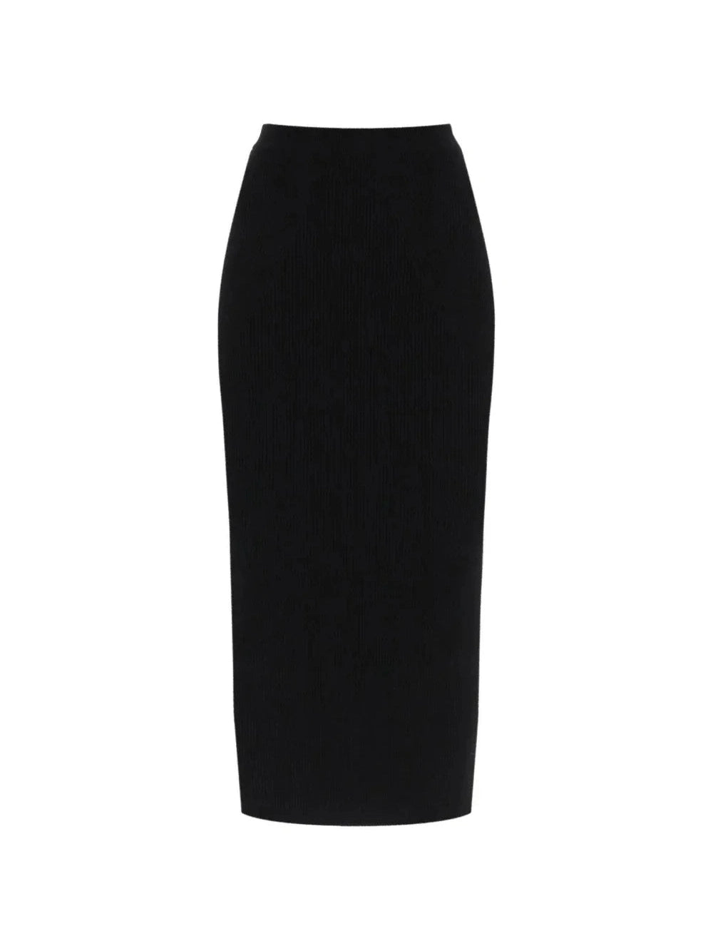 Ribbed Knit Pencil Skirt ALEXANDER MCQUEEN JOHN JULIA.