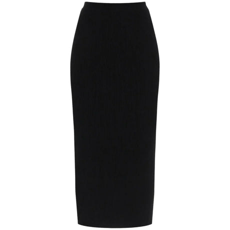 Ribbed Knit Pencil Skirt ALEXANDER MCQUEEN JOHN JULIA.