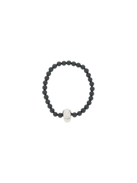 Skull Bracelet With Pearls ALEXANDER MCQUEEN JOHN JULIA.