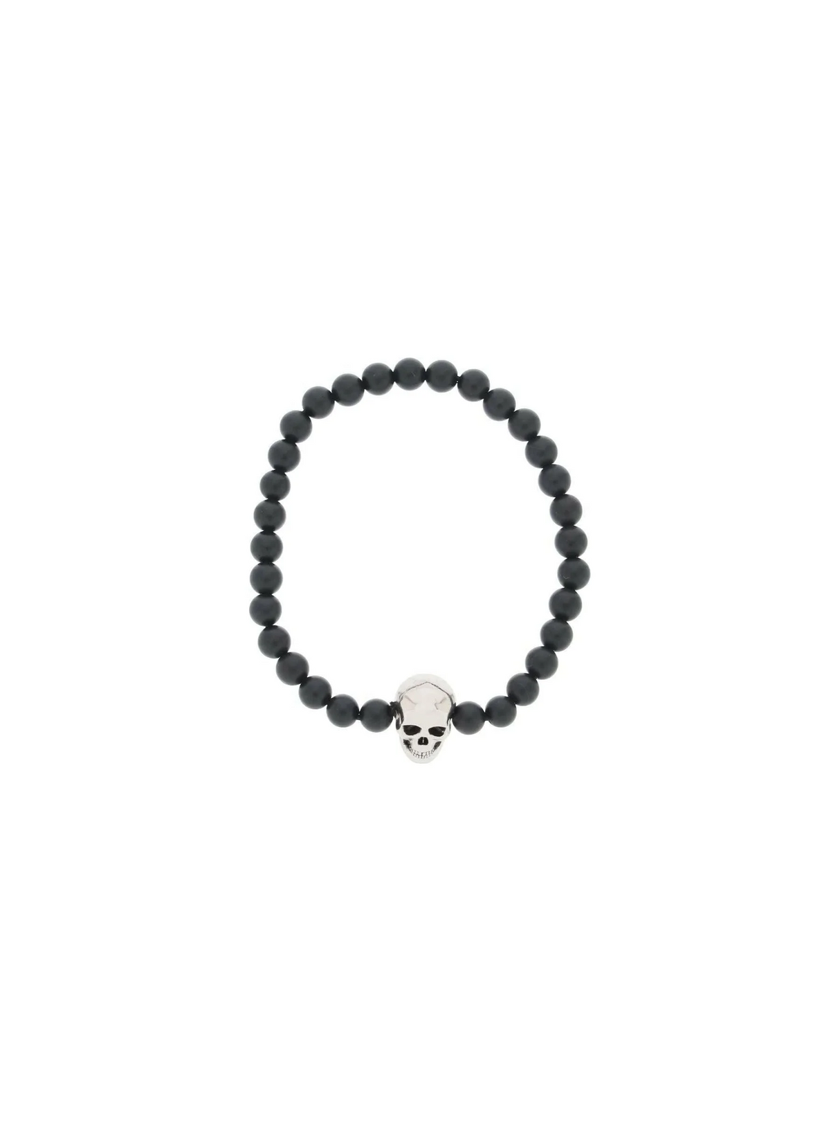 Skull Bracelet With Pearls ALEXANDER MCQUEEN JOHN JULIA.