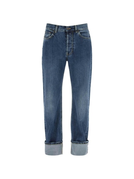 Straight-Fit Jeans In Selvedge Denim ALEXANDER MCQUEEN JOHN JULIA.