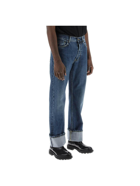 Straight-Fit Jeans In Selvedge Denim ALEXANDER MCQUEEN JOHN JULIA.