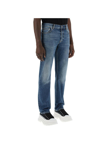 Straight-Leg Jeans.