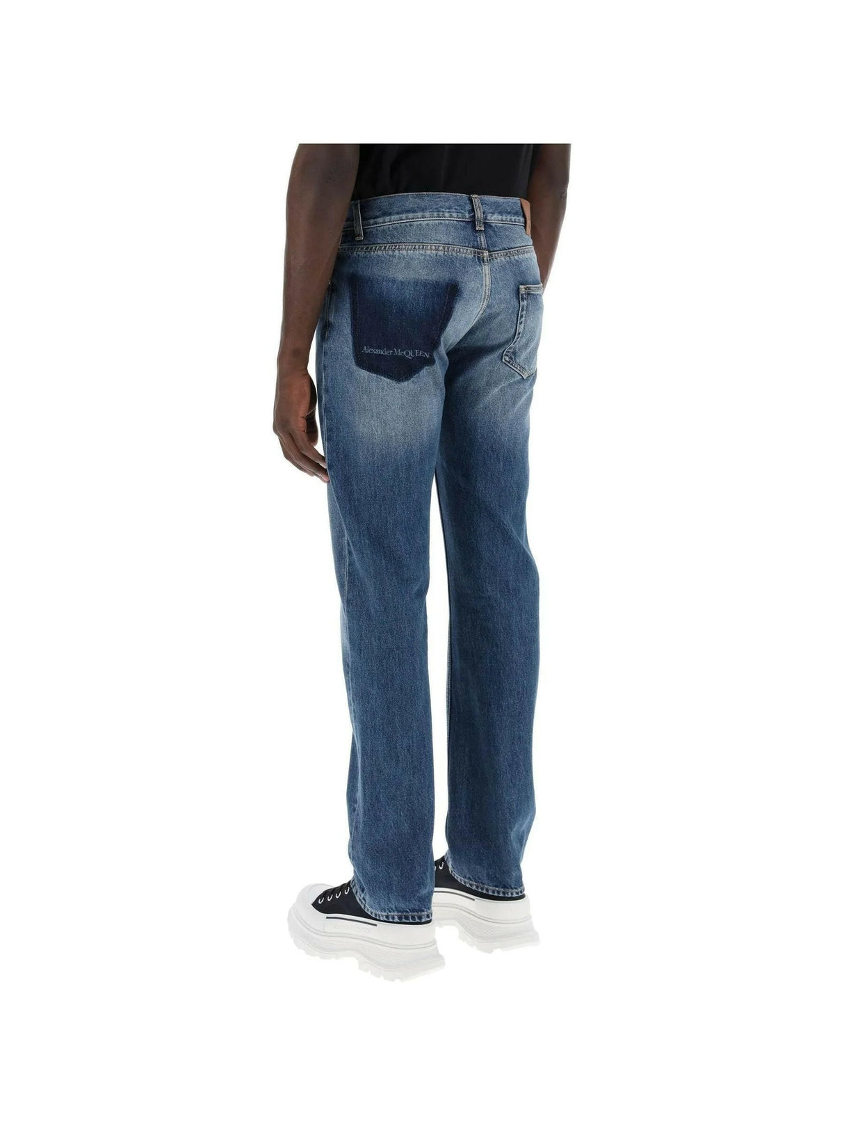 Straight-Leg Jeans.