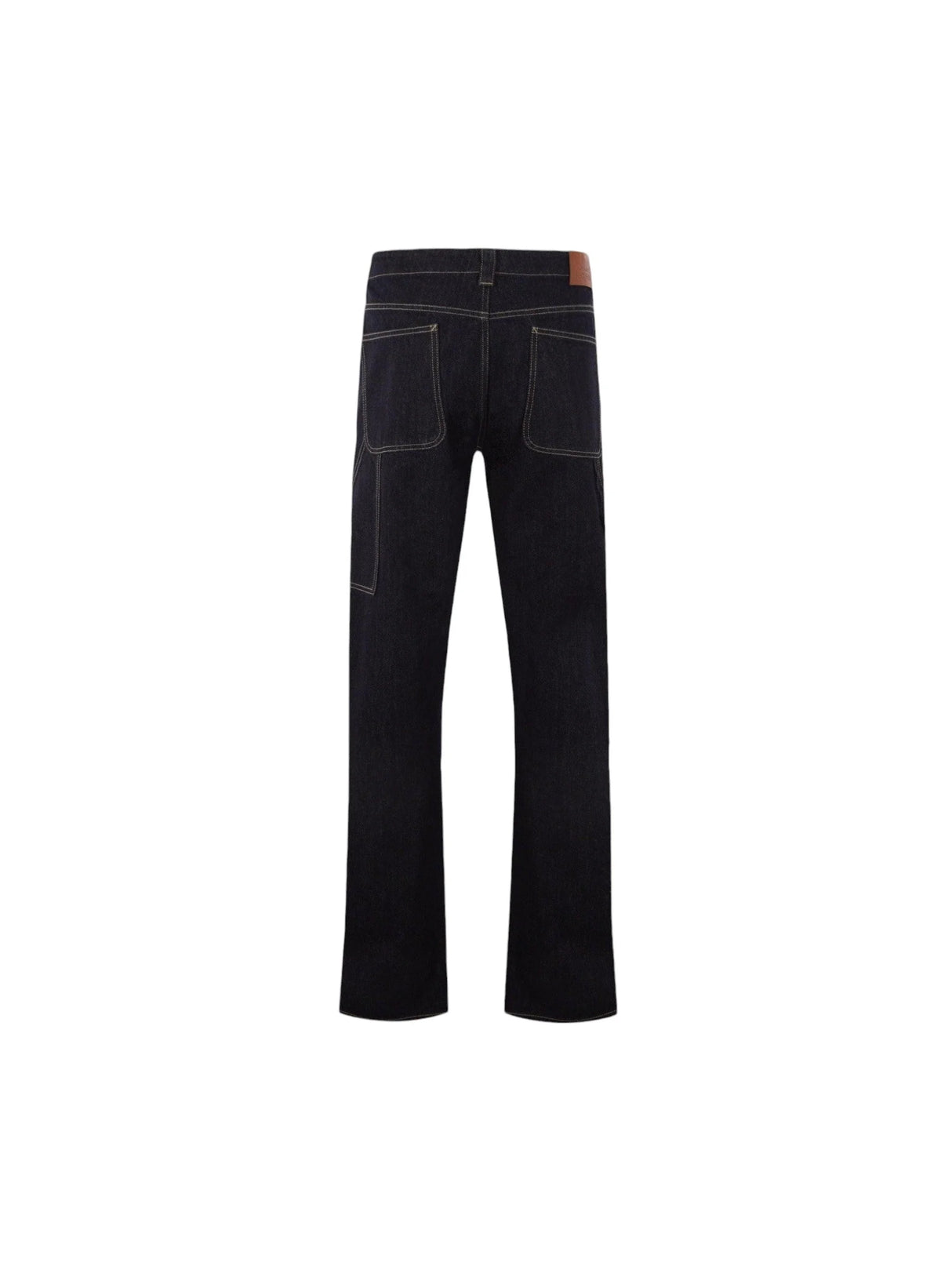 Straight-leg Workwear Denim Jeans-ALEXANDER MCQUEEN-JOHN JULIA