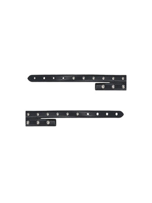 Studded Leather Double Belt-ALEXANDER MCQUEEN-JOHN JULIA