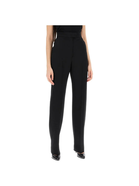 Tailored Wool Cigarette Pants - Women > Clothing > Trousers > Trousers