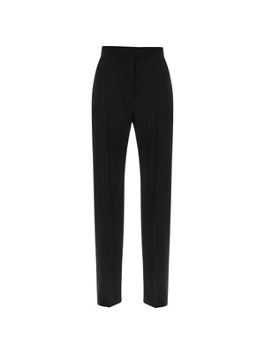 Tailored Wool Cigarette Pants - 34 - Women > Clothing > Trousers > Trousers