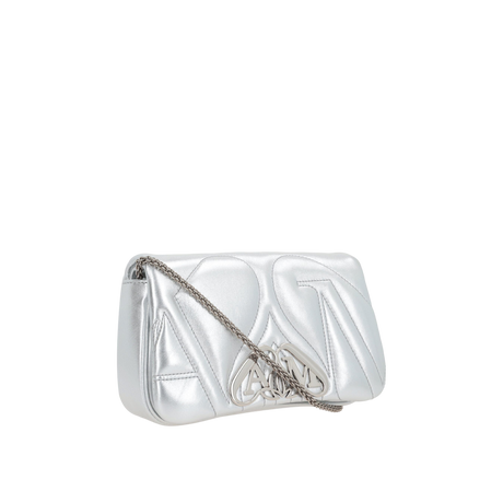 The Seal Mini Quilted Nappa Shoulder Bag-ALEXANDER MCQUEEN-JOHN JULIA