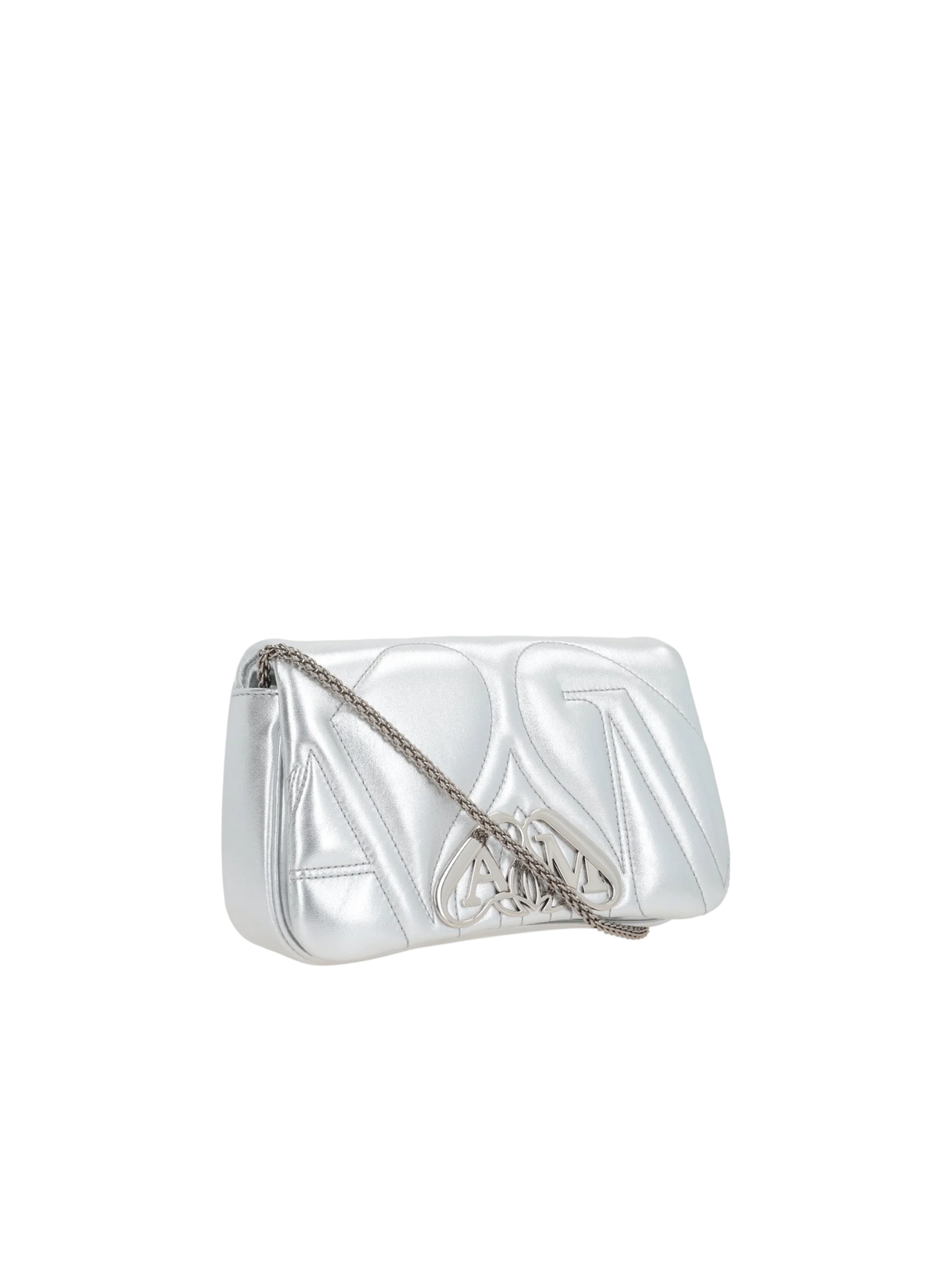 The Seal Mini Quilted Nappa Shoulder Bag-ALEXANDER MCQUEEN-JOHN JULIA