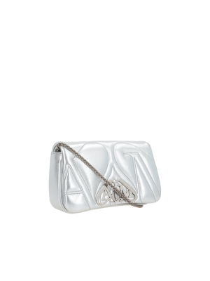 The Seal Mini Quilted Nappa Shoulder Bag-ALEXANDER MCQUEEN-JOHN JULIA