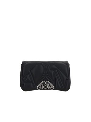 The Seal Small Quilted Nappa Shoulder Bag-ALEXANDER MCQUEEN-JOHN JULIA