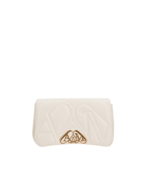 The Seal Small Quilted Nappa Shoulder Bag-ALEXANDER MCQUEEN-JOHN JULIA