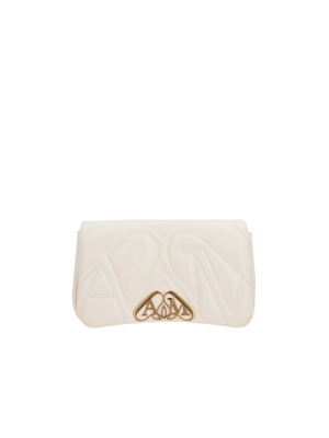 The Seal Small Quilted Nappa Shoulder Bag-ALEXANDER MCQUEEN-JOHN JULIA