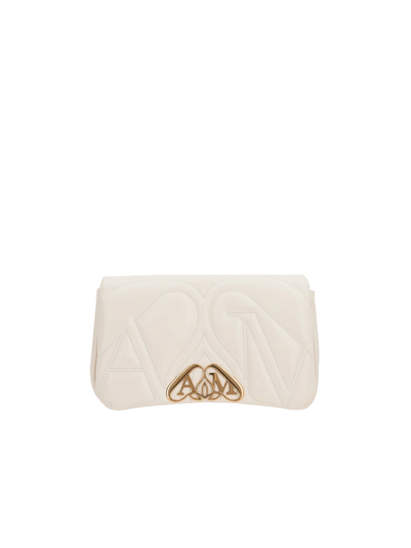 The Seal Small Quilted Nappa Shoulder Bag-ALEXANDER MCQUEEN-JOHN JULIA