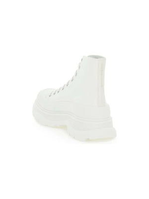 Tread Sleek High-Top Snekaers ALEXANDER MCQUEEN JOHN JULIA.