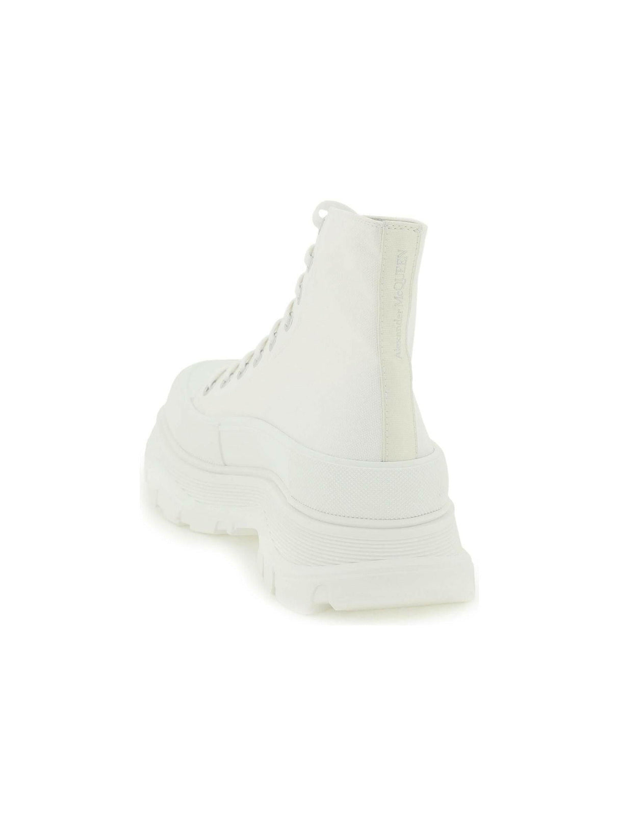 ALEXANDER MCQUEEN-Tread Slick Canvas Boots-JOHN JULIA