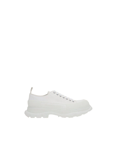 Tread Slick Canvas Sneakers-ALEXANDER MCQUEEN-JOHN JULIA