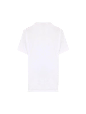 Varsity Logo Printed T-shirt-ALEXANDER MCQUEEN-JOHN JULIA