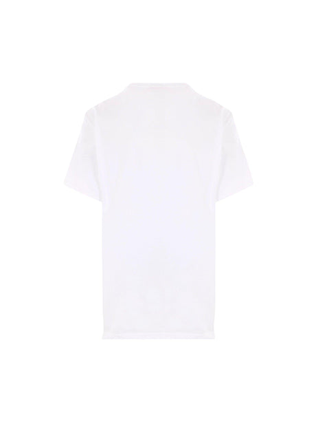 Varsity Logo Printed T-shirt-ALEXANDER MCQUEEN-JOHN JULIA