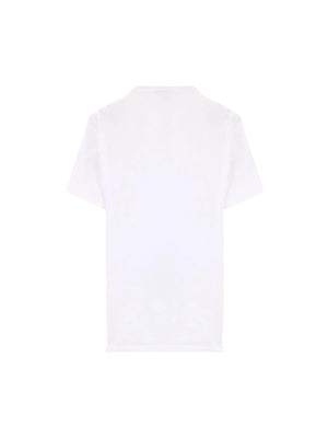 Varsity Logo Printed T-shirt-ALEXANDER MCQUEEN-JOHN JULIA