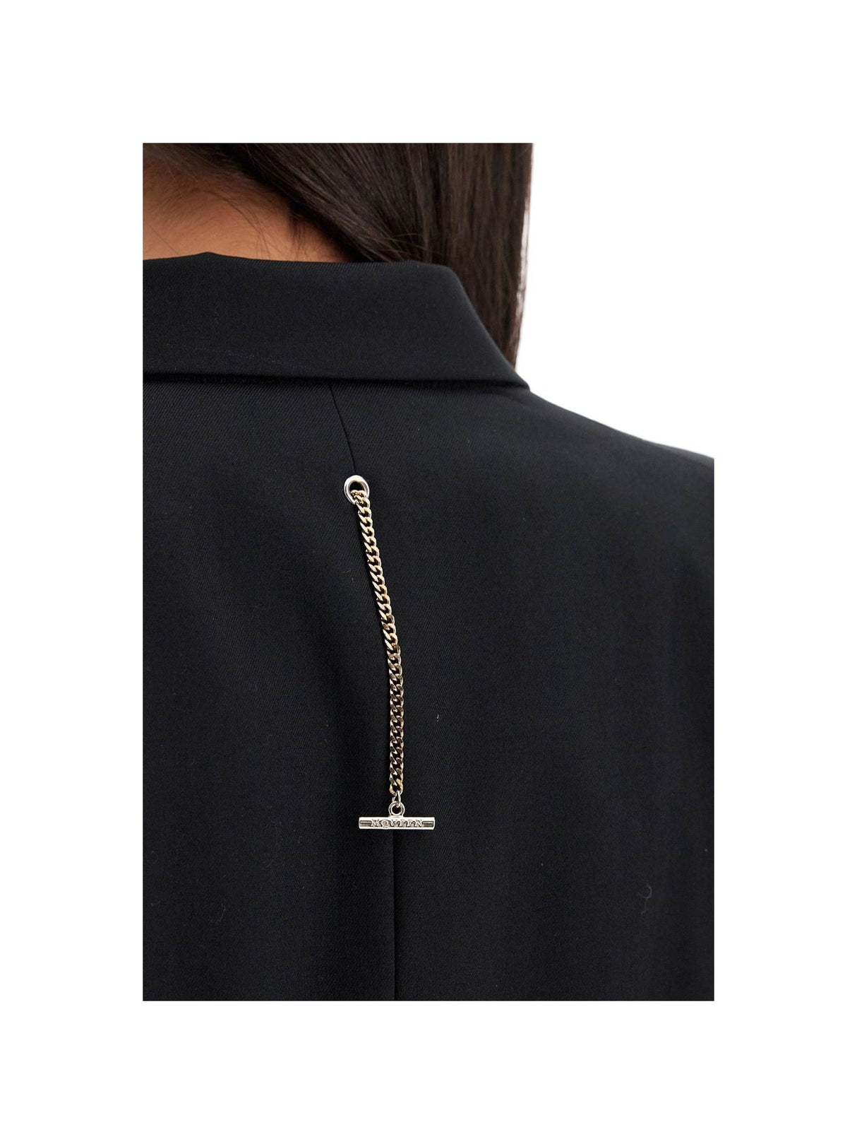 Gabardine Jacket With Chain