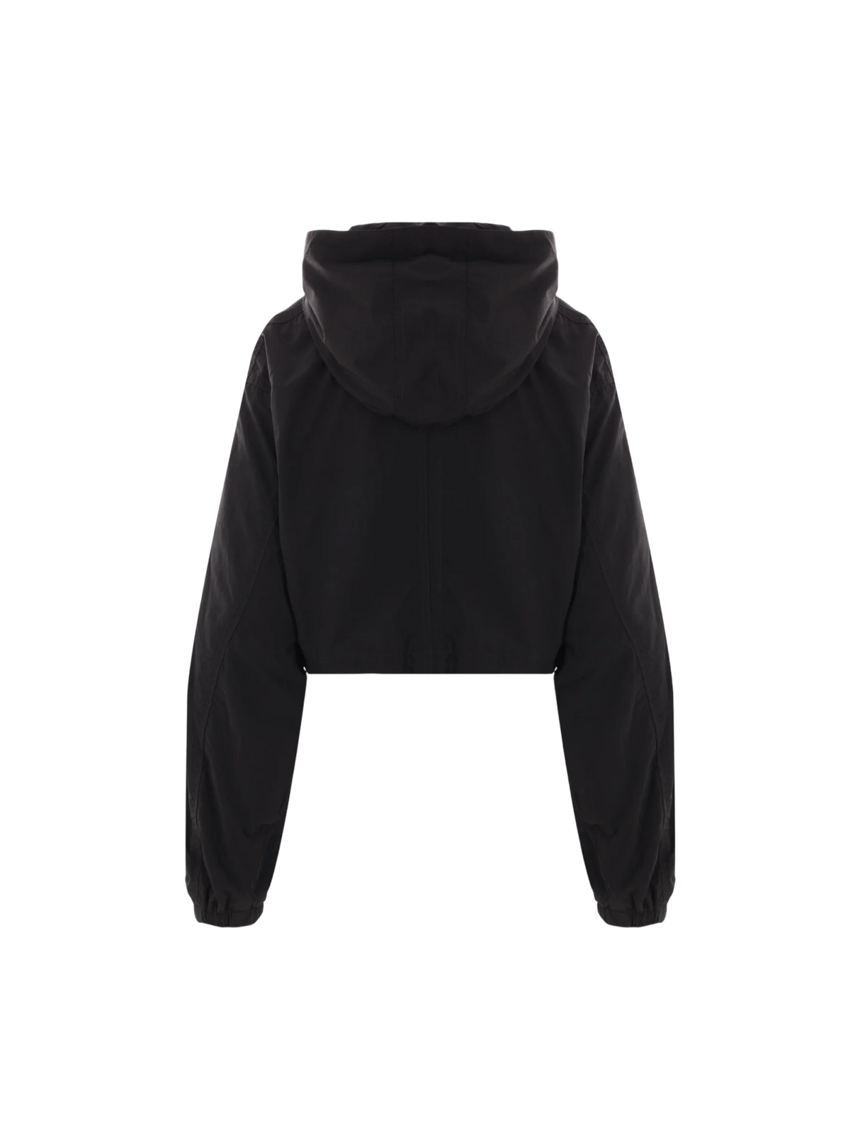 ALEXANDER WANG-Nylon Hooded Cropped Jacket-JOHN JULIA