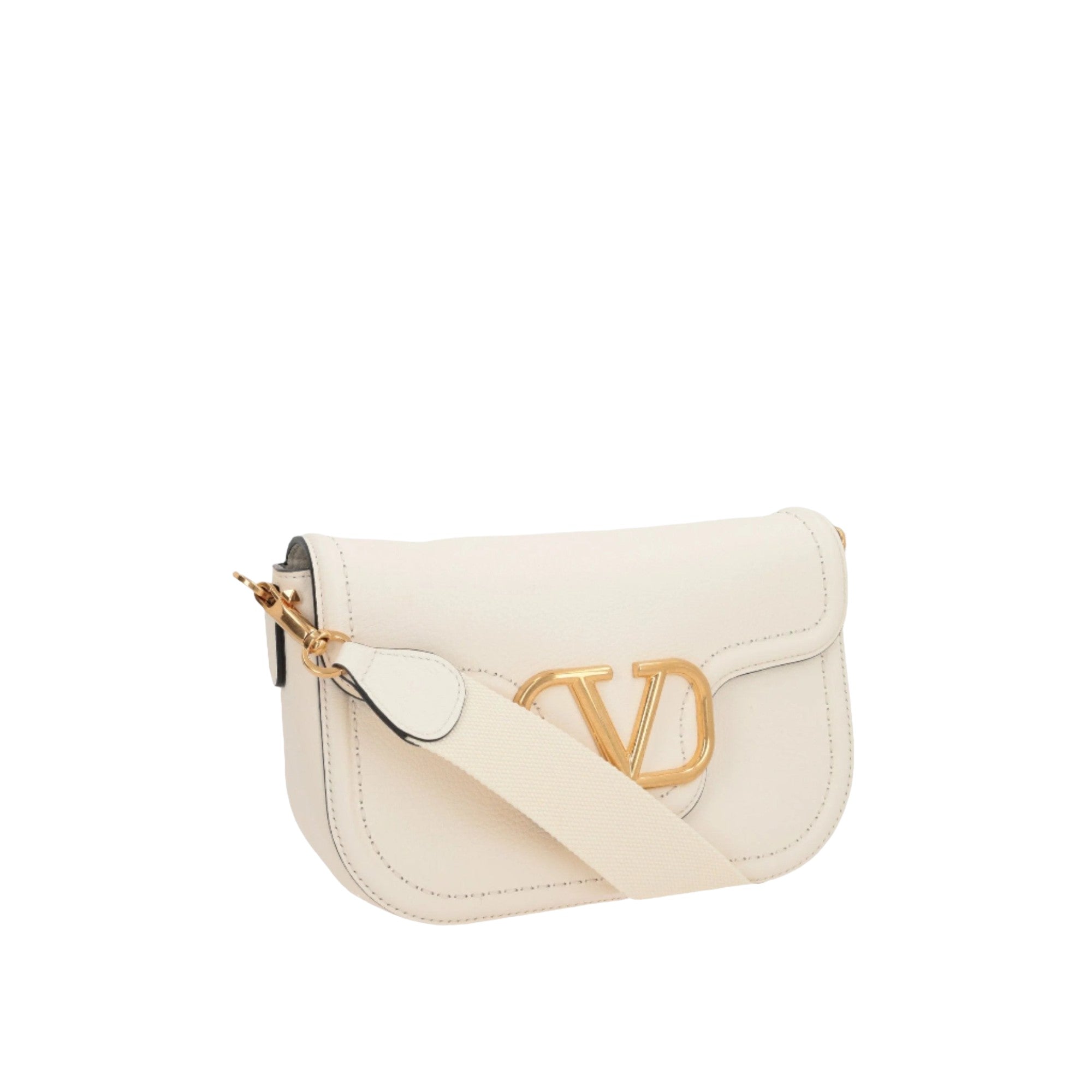 Alltime Grainy Leather Crossbody Bag-VALENTINO GARAVANI-JOHN JULIA