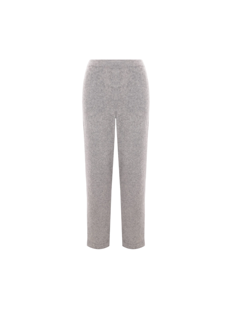 Cashmere and Silk Knit Trousers-ALLUDE-JOHN JULIA