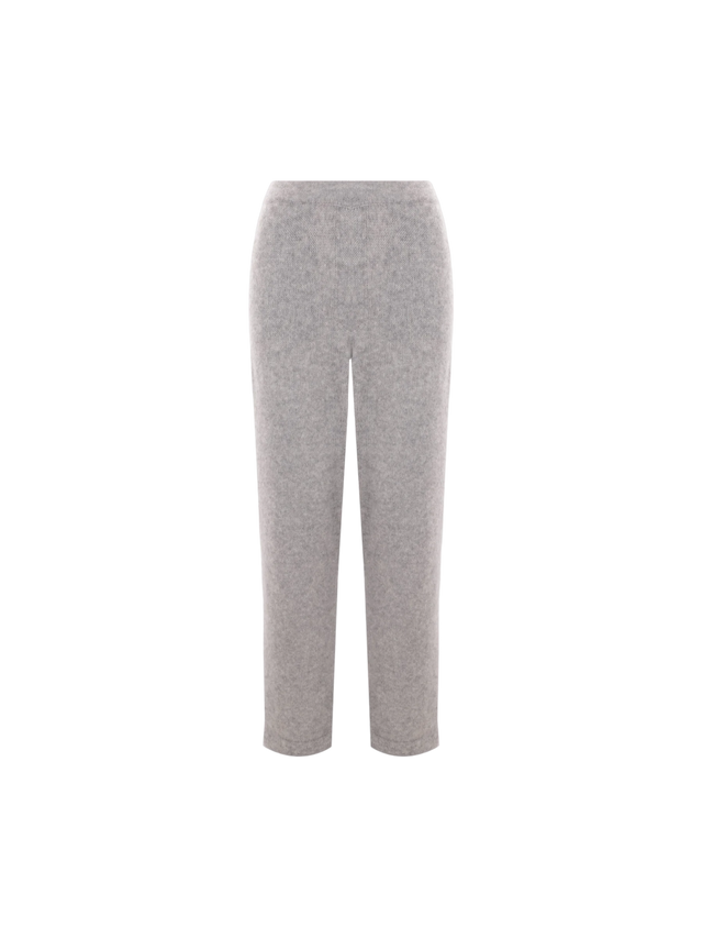 Cashmere and Silk Knit Trousers-ALLUDE-JOHN JULIA