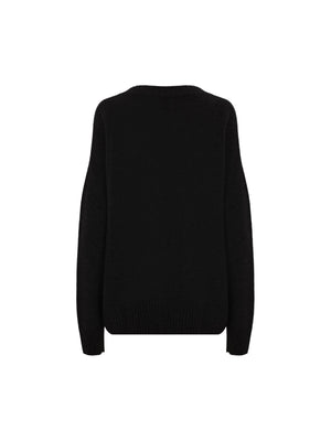 Cashmere V-Neck Sweater-ALLUDE-JOHN JULIA