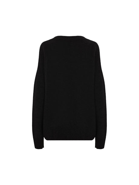 Cashmere V-Neck Sweater-ALLUDE-JOHN JULIA