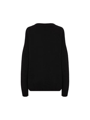 Cashmere V-Neck Sweater-ALLUDE-JOHN JULIA