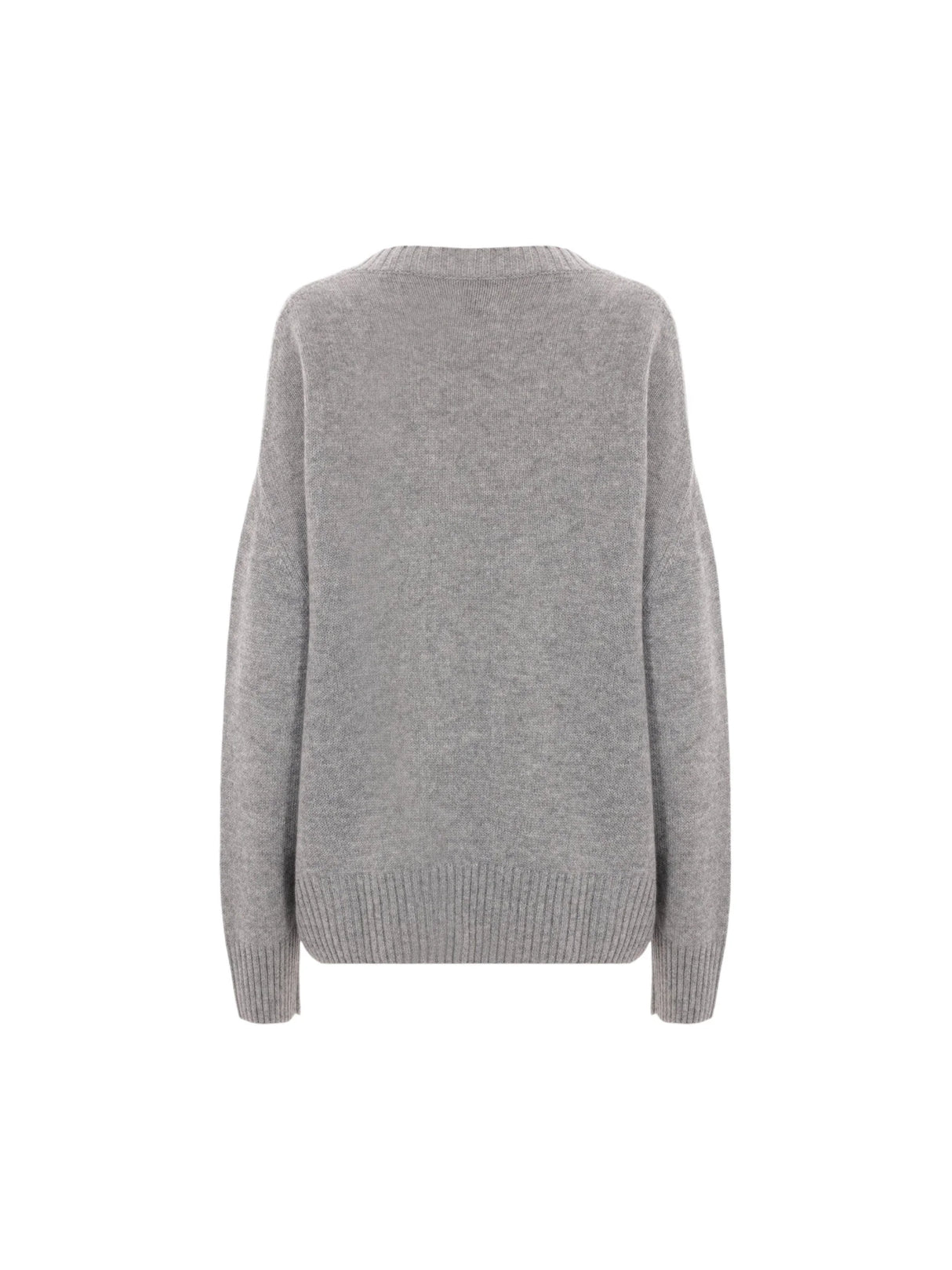 Cashmere V-Neck Sweater-ALLUDE-JOHN JULIA