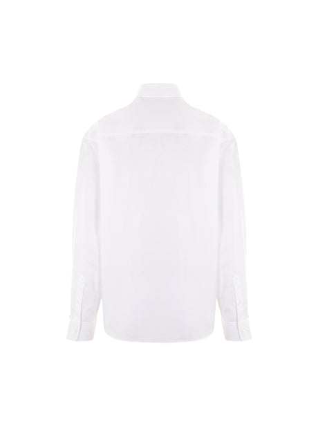 Boxy-fit Poplin Shirt-AMI PARIS-JOHN JULIA