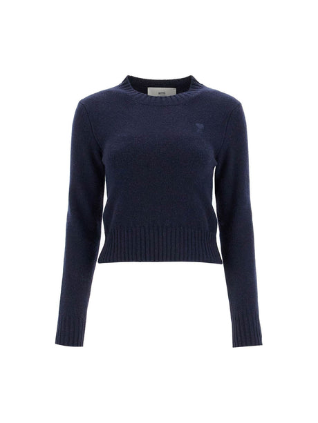 AMI ALEXANDRE MATTIUSSIAMI ALEXANDRE MATTIUSSI-"Cashmere And Wool Pullover -JOHN JULIA.