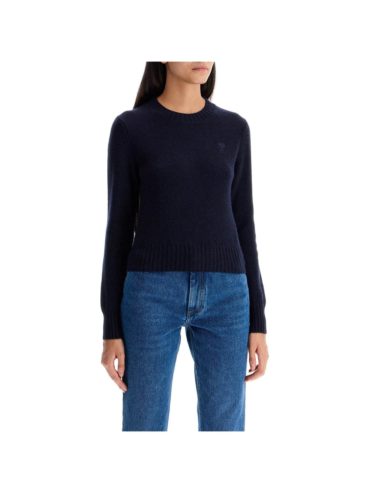 AMI ALEXANDRE MATTIUSSIAMI ALEXANDRE MATTIUSSI-"Cashmere And Wool Pullover -JOHN JULIA.