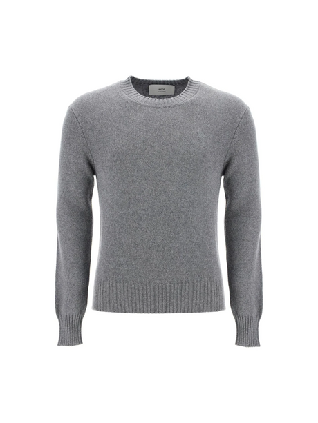 AMI ALEXANDRE MATTIUSSIAMI ALEXANDRE MATTIUSSI-Cashmere Crewneck Sweater -JOHN JULIA.