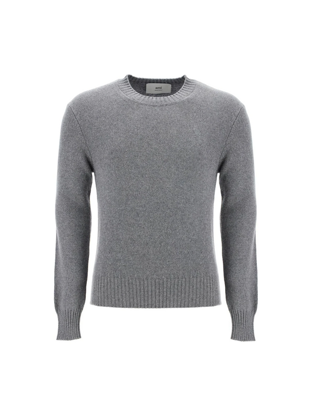 AMI ALEXANDRE MATTIUSSIAMI ALEXANDRE MATTIUSSI-Cashmere Crewneck Sweater -JOHN JULIA.