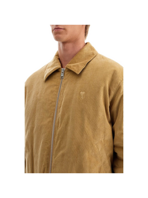 AMI ALEXANDRE MATTIUSSIAMI ALEXANDRE MATTIUSSI-Corduroy Bomber Jacket -JOHN JULIA.