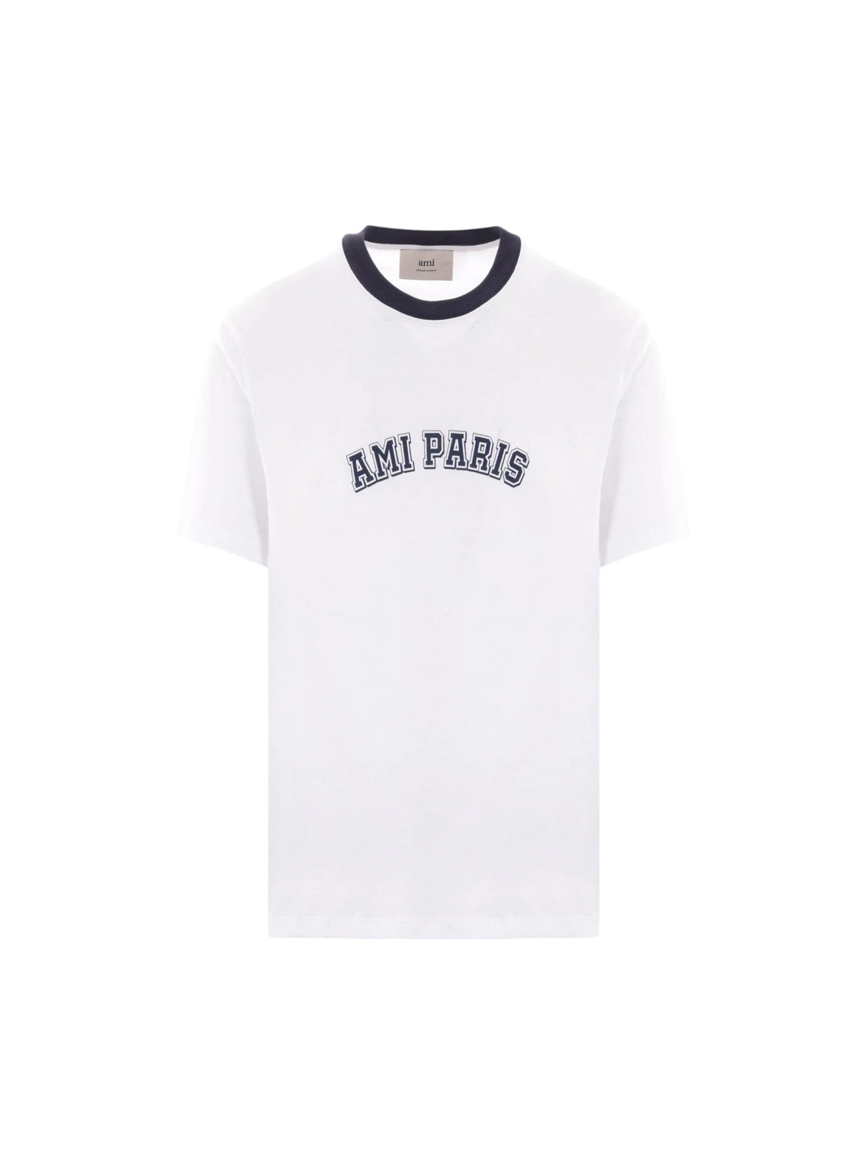 AMI PARIS-Cotton Jersey T-shirt-JOHN JULIA