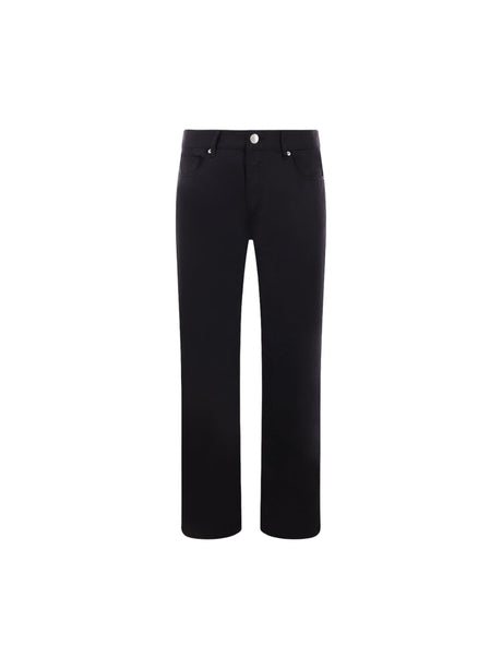 Cotton Regular-fit Pants-AMI PARIS-JOHN JULIA