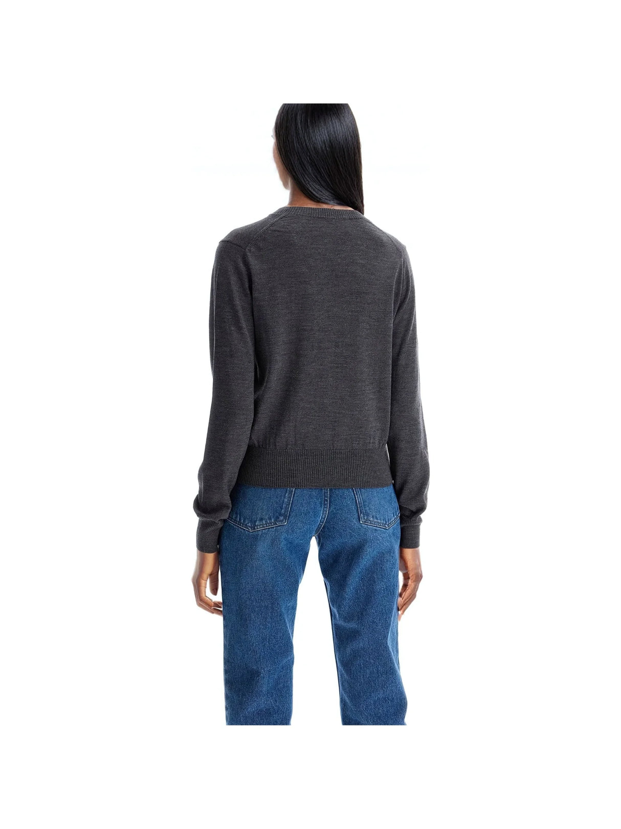 AMI ALEXANDRE MATTIUSSI-Ami De Coeur Merino Wool Sweater -JOHN JULIA.