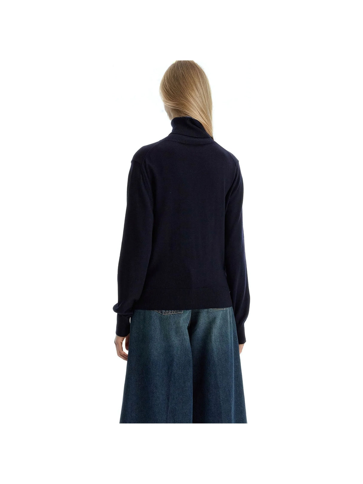 AMI ALEXANDRE MATTIUSSI-Ami De Coeur Wool Turtleneck -JOHN JULIA.