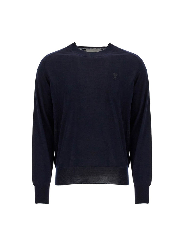 AMI ALEXANDRE MATTIUSSIAMI ALEXANDRE MATTIUSSI-Lightweight Wool Raglan Pullover -JOHN JULIA.