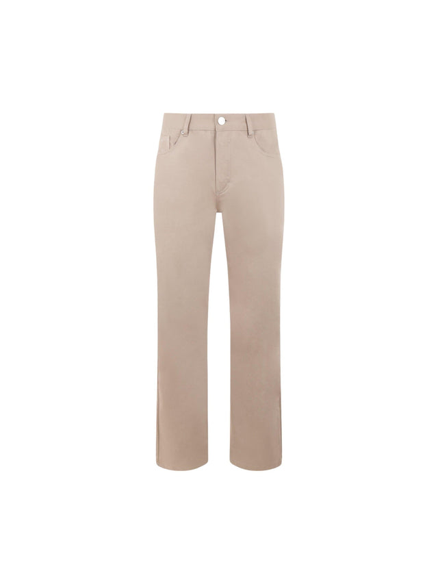 Regular-fit Cotton Pants-AMI PARIS-JOHN JULIA