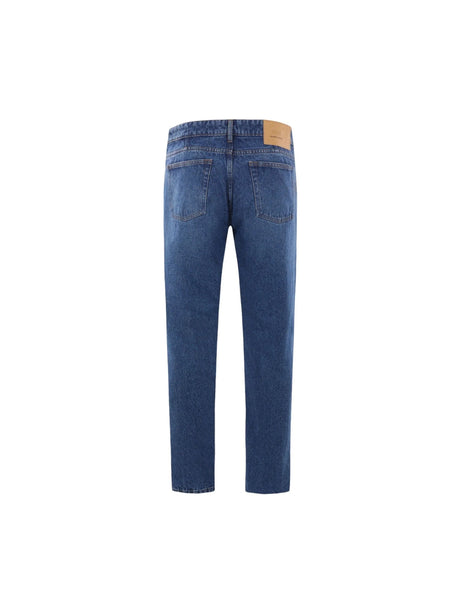 Straight-fit Denim Jeans-AMI PARIS-JOHN JULIA